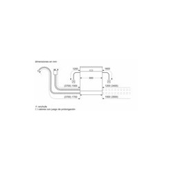 Balay 3VF6360SA Einbau-Geschirrspüler 14 Maßgedecke 60cm