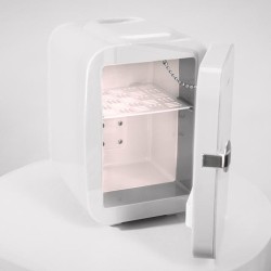 Mini Kühlschrank Cecotec Bolero MiniCooling 4 Liter Rio White Kompatibel Autos/Wohnwagen 12 V-220 V