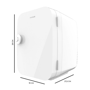 Mini Frigorífico Cecotec Bolero MiniCooling 4 Litros Río White Compatible Coches/Caravanas 12 V-220 V