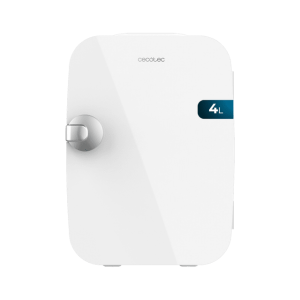 Mini Kühlschrank Cecotec Bolero MiniCooling 4 Liter Rio White Kompatibel Autos/Wohnwagen 12 V-220 V