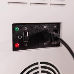Mini Kühlschrank Cecotec Bolero MiniCooling 6 Liter Bahamas White  Kompatibel Autos/Wohnwagen 12 V-220 V