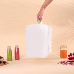 Mini Kühlschrank Cecotec Bolero MiniCooling 6 Liter Bahamas White  Kompatibel Autos/Wohnwagen 12 V-220 V