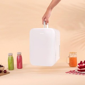 Mini Frigorífico Cecotec Bolero MiniCooling 6 Litros Bahamas White Compatible Coches/Caravanas 12 V-220 V