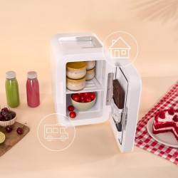 Mini Kühlschrank Cecotec Bolero MiniCooling 6 Liter Bahamas White  Kompatibel Autos/Wohnwagen 12 V-220 V