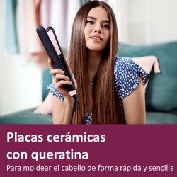 Plancha Pelo Ionic Philips BHS37800