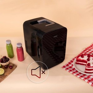 Mini Kühlschrank Cecotec Bolero Bolero MiniCooling 6 Liter Bahamas Schwarz Kompatibel Autos/Wohnwagen 12 V-220 V