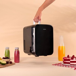 Mini Kühlschrank Cecotec Bolero Bolero MiniCooling 6 Liter Bahamas Schwarz Kompatibel Autos/Wohnwagen 12 V-220 V