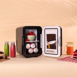 Mini Kühlschrank Cecotec Bolero Bolero MiniCooling 6 Liter Bahamas Schwarz Kompatibel Autos/Wohnwagen 12 V-220 V