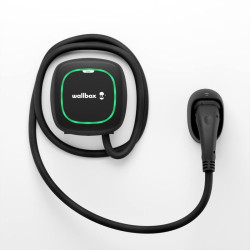 Cargador Coche Eléctrico WALLBOX Pulsar Max 7,4 kW Tipo 2 Negro
