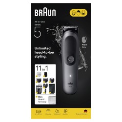 Afeitadora Corporal 11 en 1 Braun Series 5 AIO5560