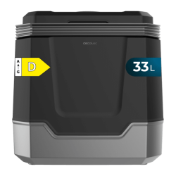 Mini Kühlbox Cecotec Bolero TravelCooling 33 Liter D Kompatibel Autos/Wohnwagen 12 V-220 V
