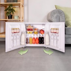 Mini Frigorífico Cecotec GrandCooler 20000 L SilentCompress White E Capacidad de 46 Litros