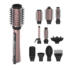 Cepillo de Aire con 10 Accesorios Cecotec CeramicCare 10in1 AirBrush
