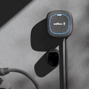 Cargador Coche Eléctrico WALLBOX Pulsar Max 7,4 kW Tipo 2 Negro