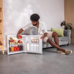 Mini Kühlschrank Cecotec GrandCooler 20000 L SilentCompress White E Kapazität 46 Liter