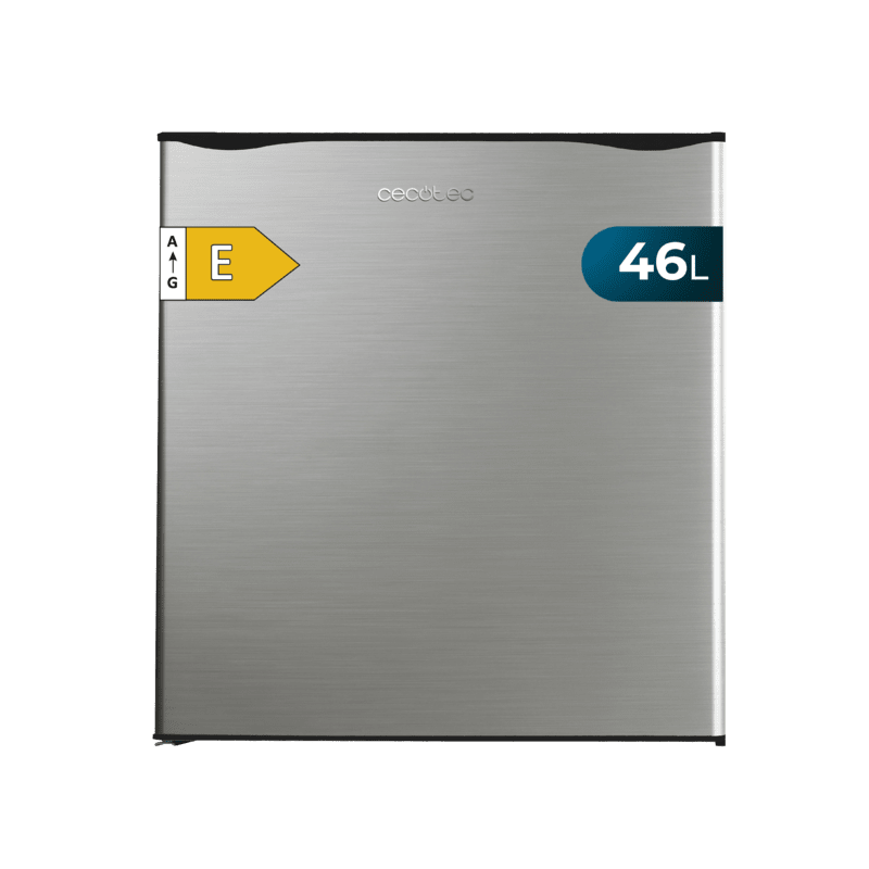 Mini Frigorífico Cecotec GrandCooler 20000 L SilentCompress Inox E Capacidad de 46 Litros Mini Frigorífico Cecotec GrandCooler 20000 L SilentCompress Inox E Capacidad de 46 Litros