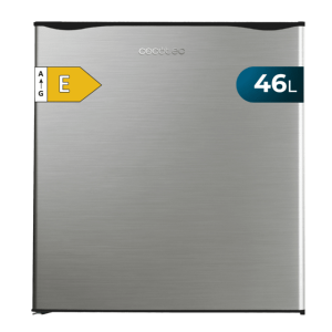 Mini Frigorífico Cecotec GrandCooler 20000 L SilentCompress Inox E Capacidad de 46 Litros