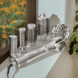 Cepillo de Aire con 6 Cabezales Cecotec CeramicCare 6in1 Gyro 1100W