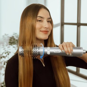 Cepillo de Aire con 6 Cabezales Cecotec CeramicCare 6in1 Gyro 1100W