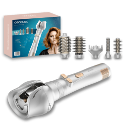 Cepillo de Aire con 6 Cabezales Cecotec CeramicCare 6in1 Gyro 1100W