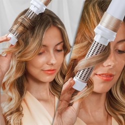 Moldeador Multifunción Cecotec CeramicCare 14in1 AirGlam Champagne