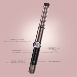 Moldeador Multifunción Cecotec AirGlam 14in1 Flex Black