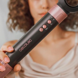 Moldeador Multifunción Cecotec CeramicCare 12in1 AirGlam Black 1400W