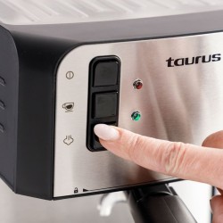 Taurus Kompakte Espressomaschine 920647000 mit Milchaufschäumer