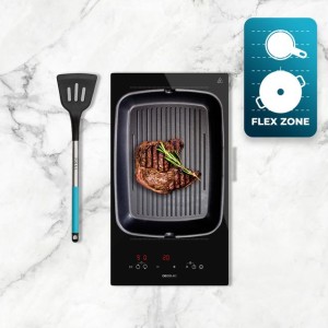 Placa de Inducción de 1 Zona Flex Cecotec Bolero Squad I 2100 Flex