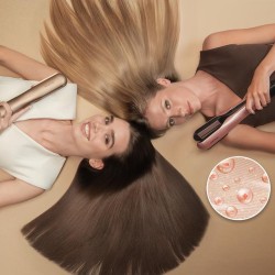Cecotec AirLisse 2in1 ForceDry Champagne Heißluft-Haarglätter