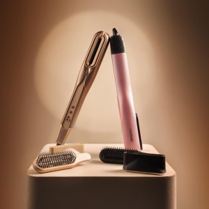 Cecotec AirLisse 2in1 ForceDry Champagne Heißluft-Haarglätter