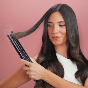 Plancha de Pelo con Vapor e Infrarrojos Cecotec Lisse iSteamy