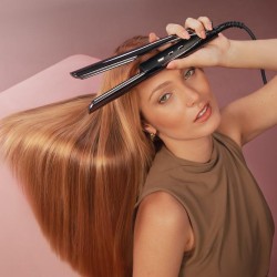 Plancha de Pelo con Vapor e Infrarrojos Cecotec Lisse iSteamy