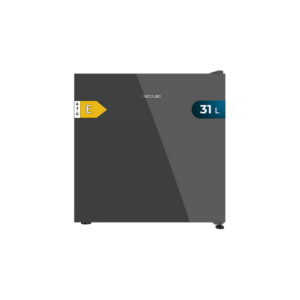 Mini-Kühlschrank umwandelbar in Gefrierschrank Cecotec Bolero CoolMarket TT 31 Dual Grey Glass E 31 Liter