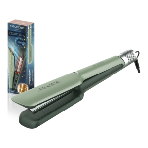 Plancha de Pelo con Aire Cecotec Air Lisse Olive