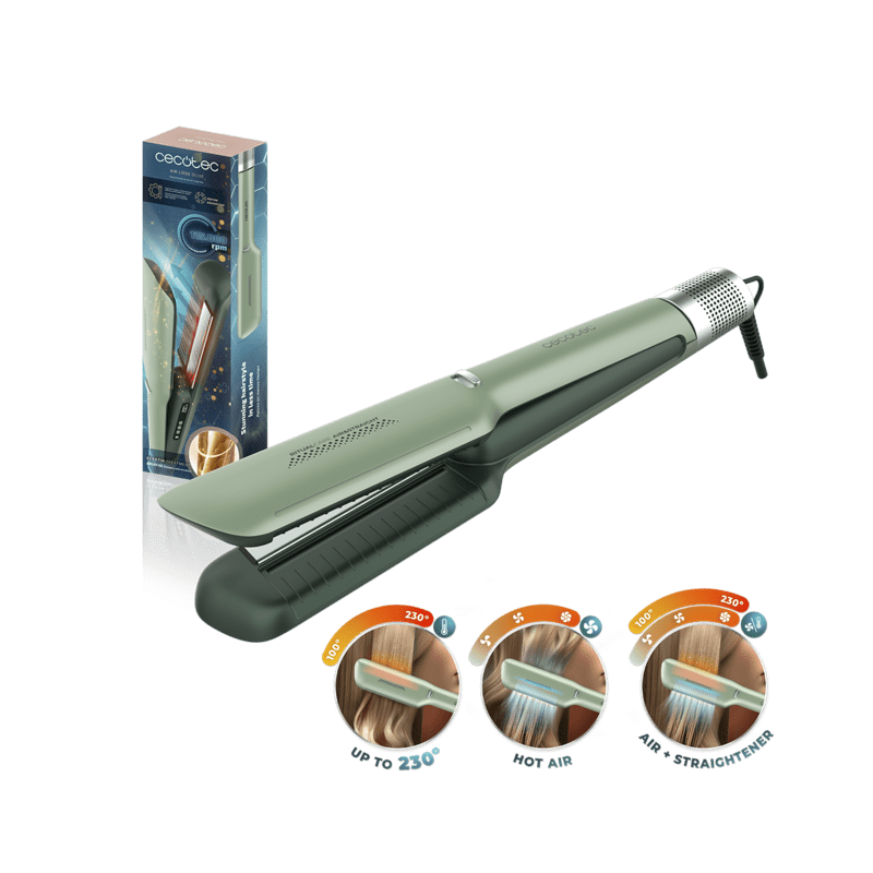 Cecotec Air Lisse Olive Heißluft-Haarglätter