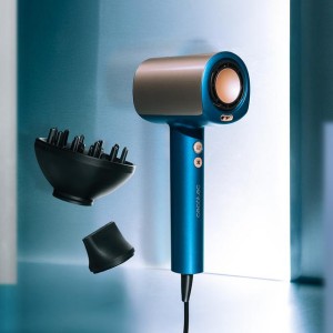Secador de Pelo Cecotec DryGlam Nano Plasma Blue Brushless de Última Generación 1600W