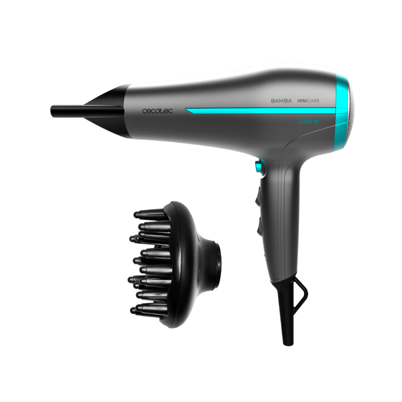 Secador de Pelo Cecotec Iónico IoniCare 5200 Aura Black 2300W