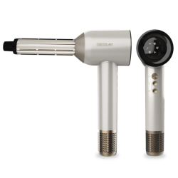 Secador de Pelo Cecotec Brushless Compacto DryGlam Waves Champagne 1600W