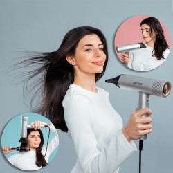 Secador de Pelo Iónico con Motor Digital Cecotec IoniCare RockStar Aluminum