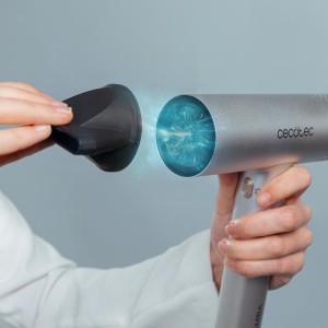 Secador de Pelo Iónico con Motor Digital Cecotec IoniCare RockStar Aluminum