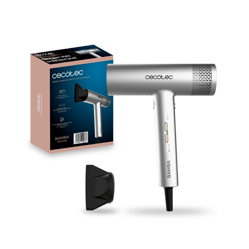 Cecotec IoniCare RockStar Aluminum Digitaler Ionen-Haartrockner