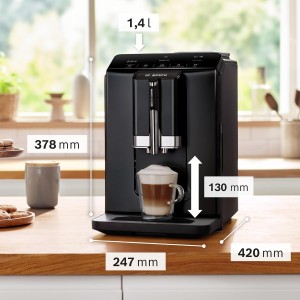 Bosch TIE20119 Serie 2 VeroCafe Kaffeevollautomat Schwarz