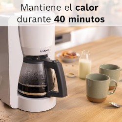 Cafetera de Goteo Bosch TKA2M111 MyMoment Blanco