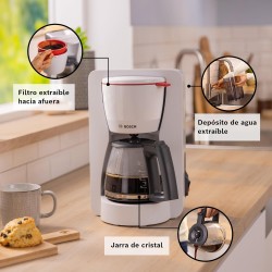 Cafetera de Goteo Bosch TKA2M111 MyMoment Blanco