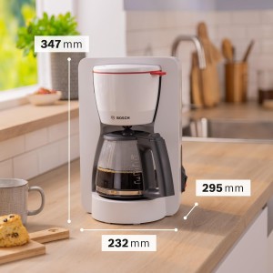 Bosch TKA2M111 MyMoment Weiß Filterkaffeemaschine