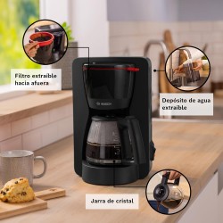 Cafetera de Goteo Bosch TKA2M113 MyMoment Negro