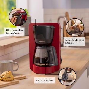 Bosch TKA2M114 MyMoment Rot Filterkaffeemaschine