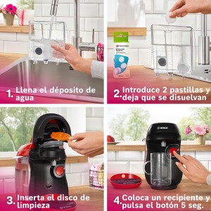 Cafetera de Cápsulas Bosch Tassimo Happy Friendly TAS103E
