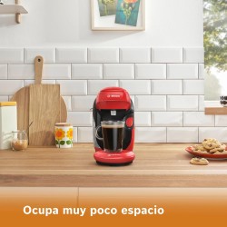 Cafetera de Cápsulas Bosch Tassimo Finesse Friendly TAS163E Rojo